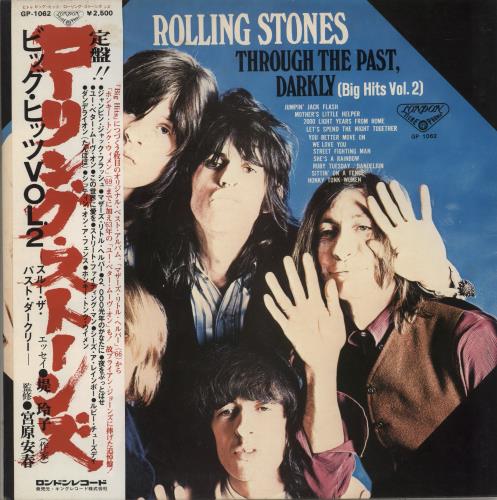 The Rolling Stones Through The Past Darkly vinyl LP album (LP record) Japanese ROLLPTH885608