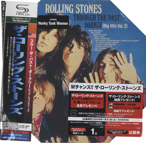 The Rolling Stones Through The Past, Darkly [Big Hits Vol. 2] SHM CD Japanese ROLHMTH452363