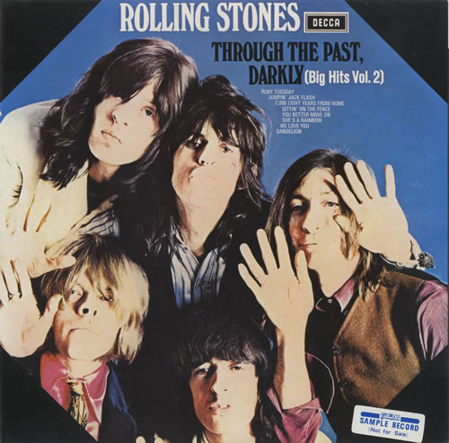The Rolling Stones Through The Past, Darkly [Big Hits Vol. 2] vinyl LP album (LP record) Korean ROLLPTH487579