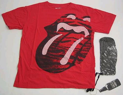 The Rolling Stones Tiger Tongue Red T-Shirt - Medium t-shirt UK ROLTSTI404867