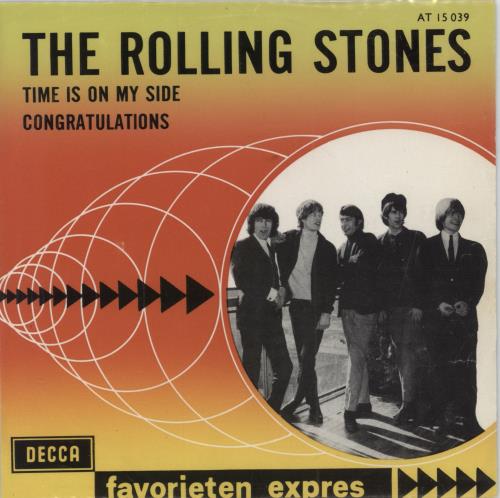 The Rolling Stones Time Is On My Side - Favorieten Expres P/S 7" vinyl single (7 inch record / 45) Dutch ROL07TI790162