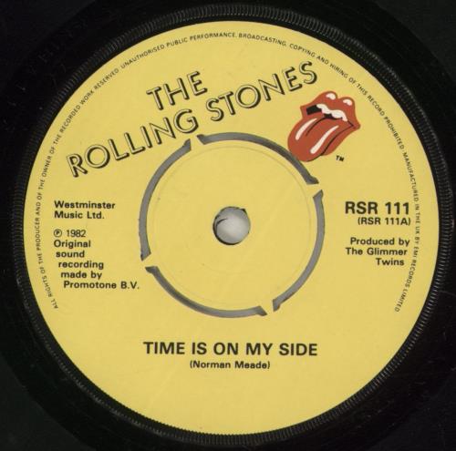 The Rolling Stones Time Is On My Side - Live + p/s 7" vinyl single (7 inch record / 45) UK ROL07TI43960
