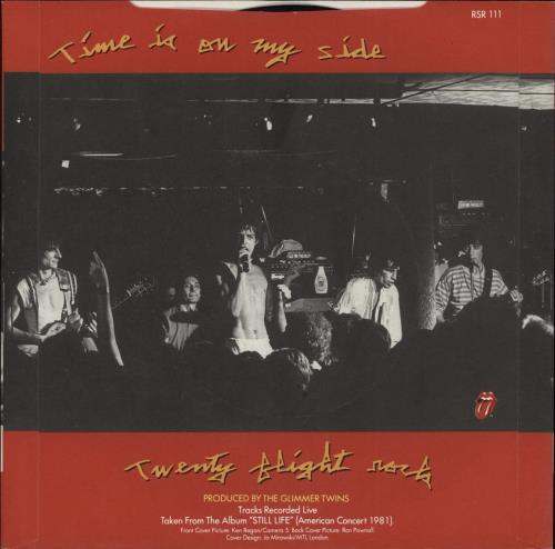 The Rolling Stones Time Is On My Side - Live + p/s 7" vinyl single (7 inch record / 45) UK ROL07TI43960