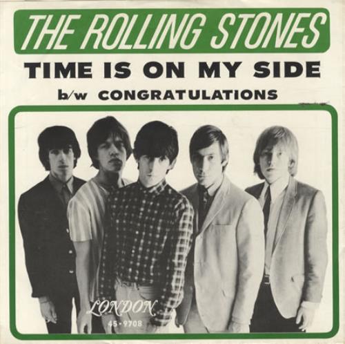 The Rolling Stones Time Is On My Side 7" vinyl single (7 inch record / 45) US ROL07TI342785