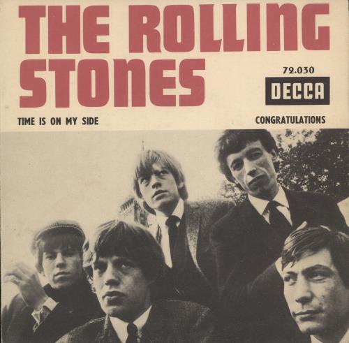 The Rolling Stones Time Is On My Side 7" vinyl single (7 inch record / 45) French ROL07TI777106