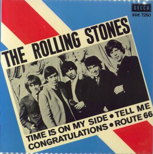 The Rolling Stones Time Is On My Side 7" vinyl single (7 inch record / 45) Swedish ROL07TI795379