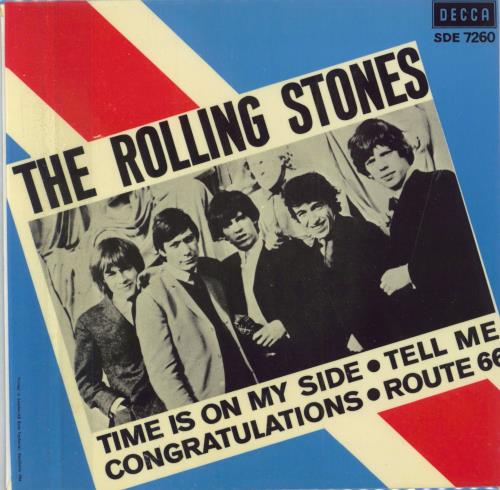 The Rolling Stones Time Is On My Side 7" vinyl single (7 inch record / 45) Swedish ROL07TI795379