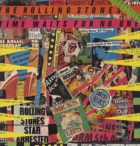 The Rolling Stones Time Waits For No One vinyl LP album (LP record) UK ROLLPTI70638