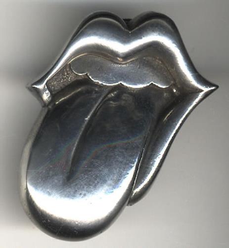 The Rolling Stones Tongue Logo Belt Buckle memorabilia UK ROLMMTO389590
