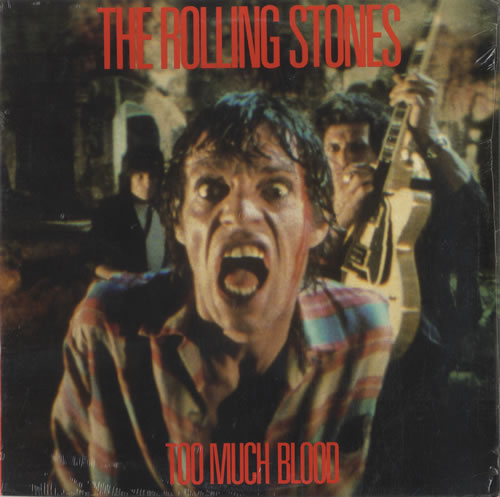 The Rolling Stones Too Much Blood - Sealed 12" vinyl single (12 inch record / Maxi-single) US ROL12TO476247