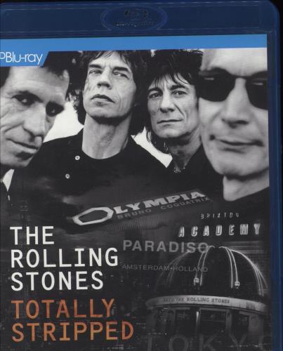 The Rolling Stones Totally Stripped Blu Ray DVD UK ROLBRTO881917