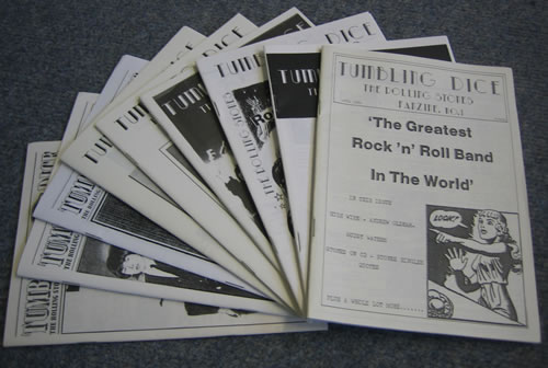 The Rolling Stones Tumbling Dice fanzine UK ROLFATU344923
