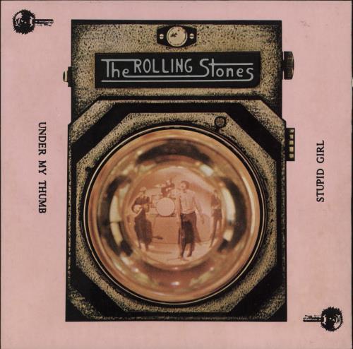 The Rolling Stones Under My Thumb / Stupid Girl 7" vinyl single (7 inch record / 45) Brazilian ROL07UN773909
