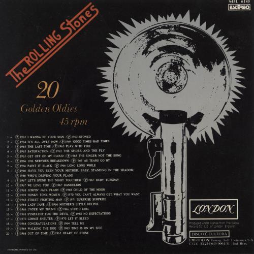 The Rolling Stones Under My Thumb / Stupid Girl 7" vinyl single (7 inch record / 45) Brazilian ROL07UN773909