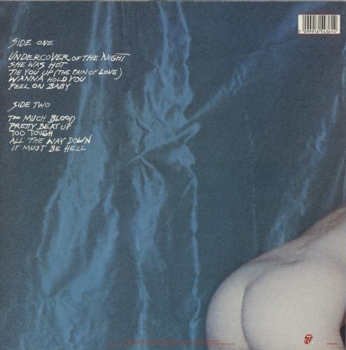 The Rolling Stones Undercover + Lyric Insert vinyl LP album (LP record) UK ROLLPUN879923