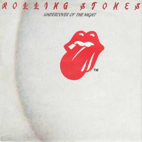 The Rolling Stones Undercover Of The Night - One Sided 7" vinyl single (7 inch record / 45) UK ROL07UN655418