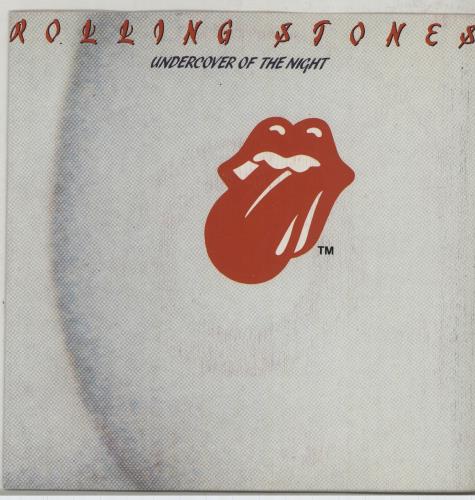 The Rolling Stones Undercover Of The Night 7" vinyl single (7 inch record / 45) Spanish ROL07UN107925