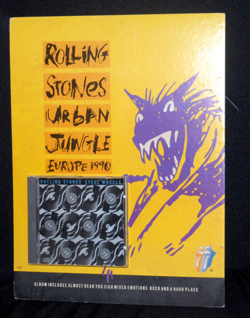 The Rolling Stones Urban Jungle Tour Europe 1990 display UK ROLDIUR622889