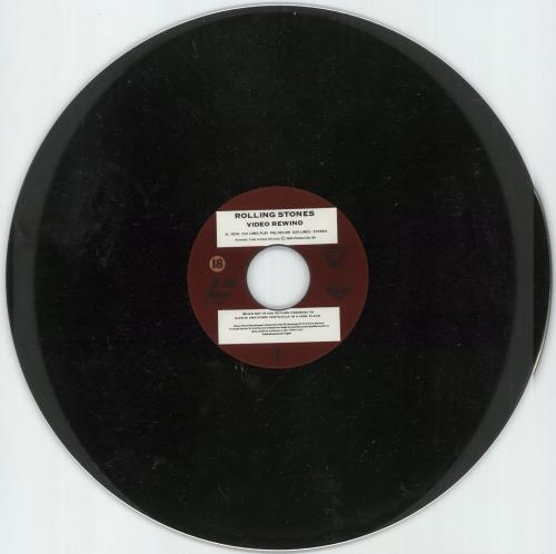 The Rolling Stones Video Rewind - Shrink laserdisc / lazerdisc UK ROLLZVI874270