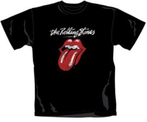 The Rolling Stones Vintage Tongue T-Shirt - Large t-shirt UK ROLTSVI355271