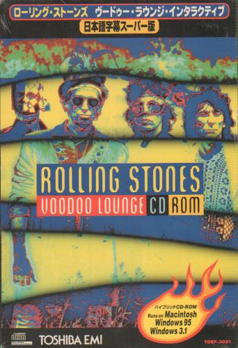 The Rolling Stones Voodoo Lounge - Sealed CD-ROM Japanese ROLROVO655503