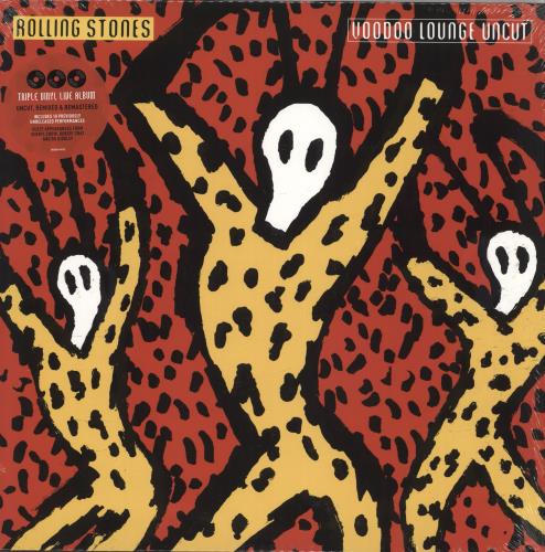 The Rolling Stones Voodoo Lounge Uncut - Sealed 3-LP vinyl record set (Triple LP Album) UK ROL3LVO708392