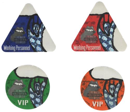 The Rolling Stones Voodoo Lounge World Tour Passes tour pass US ROLTPVO428063