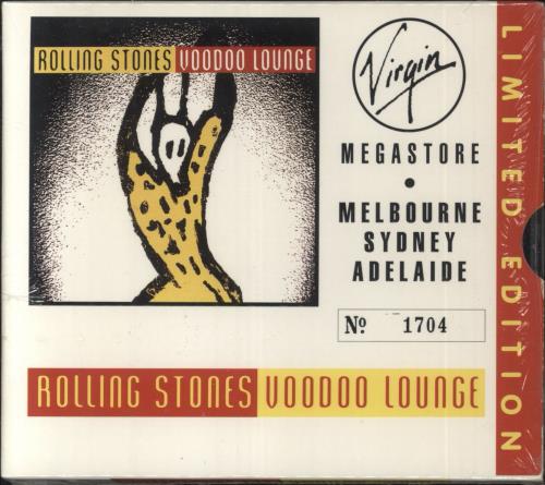 The Rolling Stones Voodoo Lounge CD album (CDLP) Australian ROLCDVO118817