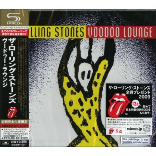 The Rolling Stones Voodoo Lounge SHM CD Japanese ROLHMVO468199