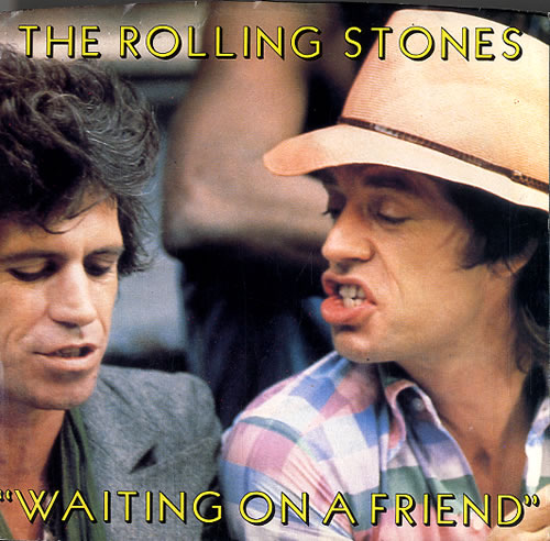 The Rolling Stones Waiting On A Friend - P/S 7" vinyl single (7 inch record / 45) US ROL07WA46882