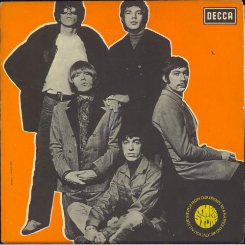 The Rolling Stones We Love You / Dandelion 7" vinyl single (7 inch record / 45) Italian ROL07WE326618