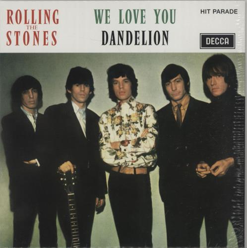 The Rolling Stones We Love You/ Dandelion 7" vinyl single (7 inch record / 45) German ROL07WE665693