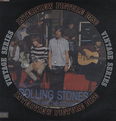 The Rolling Stones Who Are The Stones - Interview Picture Disc picture disc LP (vinyl picture disc album) UK ROLPDWH330130