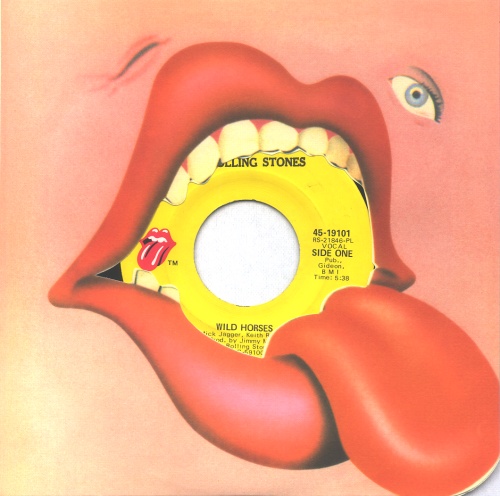 The Rolling Stones Wild Horses - 1st 7" vinyl single (7 inch record / 45) US ROL07WI593929