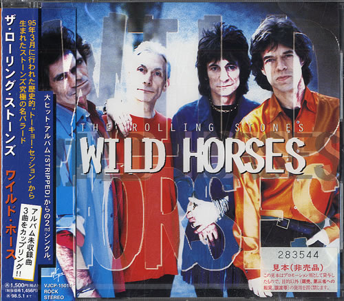 The Rolling Stones Wild Horses CD single (CD5 / 5") Japanese ROLC5WI197542