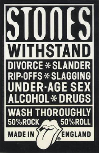 The Rolling Stones Withstand memorabilia UK ROLMMWI365280