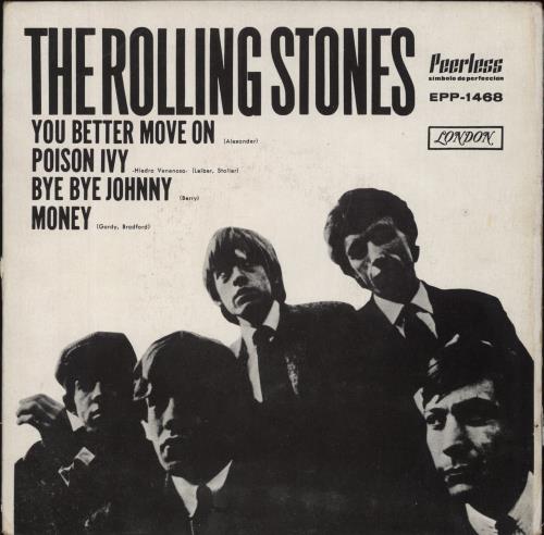 The Rolling Stones You Better Move On EP - 2nd 7" vinyl single (7 inch record / 45) Mexican ROL07YO184130
