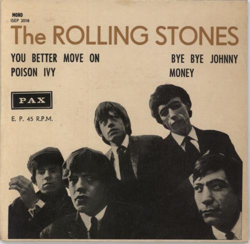 The Rolling Stones You Better Move On EP 7" vinyl single (7 inch record / 45) Israeli ROL07YO795765