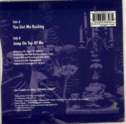 The Rolling Stones You Got Me Rocking - Numbered 7" vinyl single (7 inch record / 45) UK ROL07YO33852