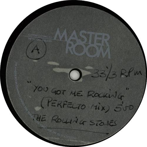 The Rolling Stones You Got Me Rocking acetate UK ROLATYO644964