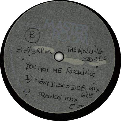 The Rolling Stones You Got Me Rocking acetate UK ROLATYO644964