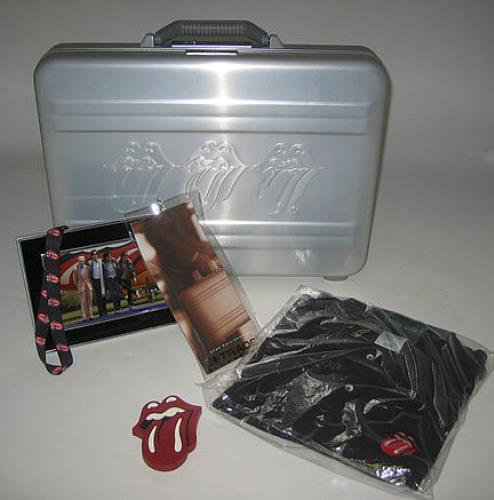 The Rolling Stones Zero Halliburton Attache Case memorabilia US ROLMMZE327415