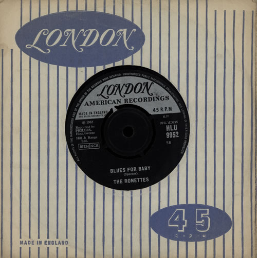 The Ronettes Born To Be Together 7" vinyl single (7 inch record / 45) UK RON07BO570307