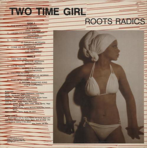 The Roots Radics Two Time Girl - Sealed vinyl LP album (LP record) Canadian 8OFLPTW854972