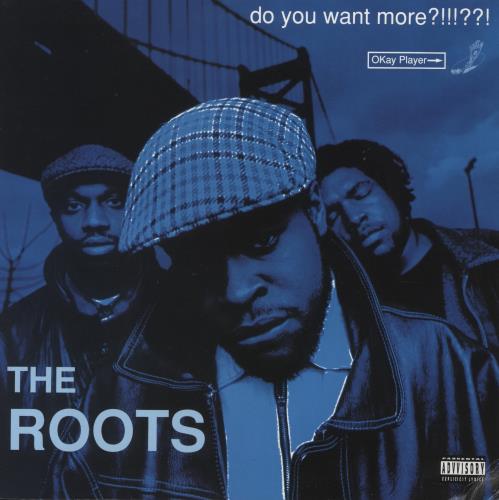 The Roots Do You Want More?!!!??! - Blue Vinyl 2-LP vinyl record set (Double LP Album) US T/R2LDO855464