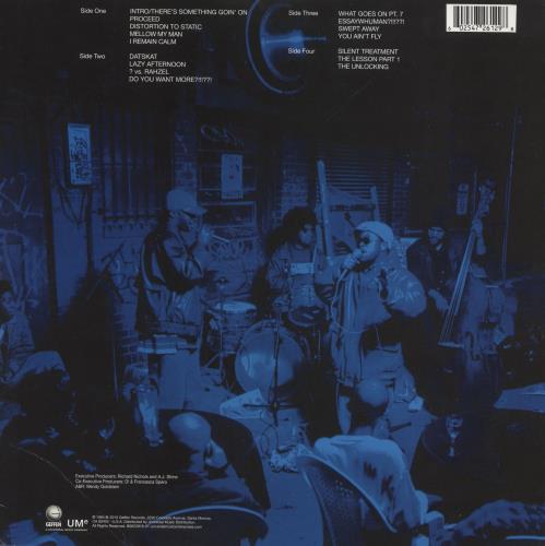 The Roots Do You Want More?!!!??! - Blue Vinyl 2-LP vinyl record set (Double LP Album) US T/R2LDO855464