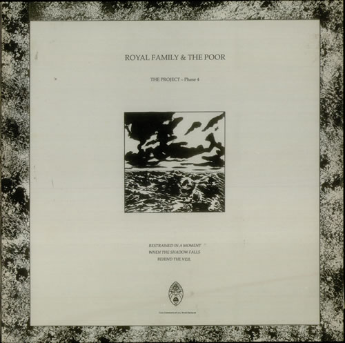 The Royal Family And The Poor Restrained In A Moment 12" vinyl single (12 inch record / Maxi-single) UK RFP12RE546418
