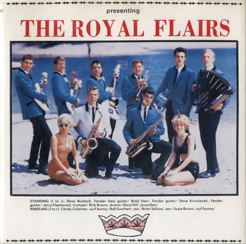 The Royal Flairs Surfin' With The Royal Flairs EP 7" vinyl single (7 inch record / 45) US U8W07SU550908