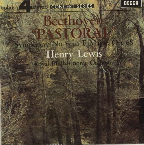 The Royal Philharmonic Orchestra Beethoven: "Pastoral" Symphony No. 6 In F Major, Op. 68 vinyl LP album (LP record) UK RPOLPBE690335
