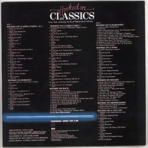 The Royal Philharmonic Orchestra Hooked On Classics vinyl LP album (LP record) Brazilian RPOLPHO735749
